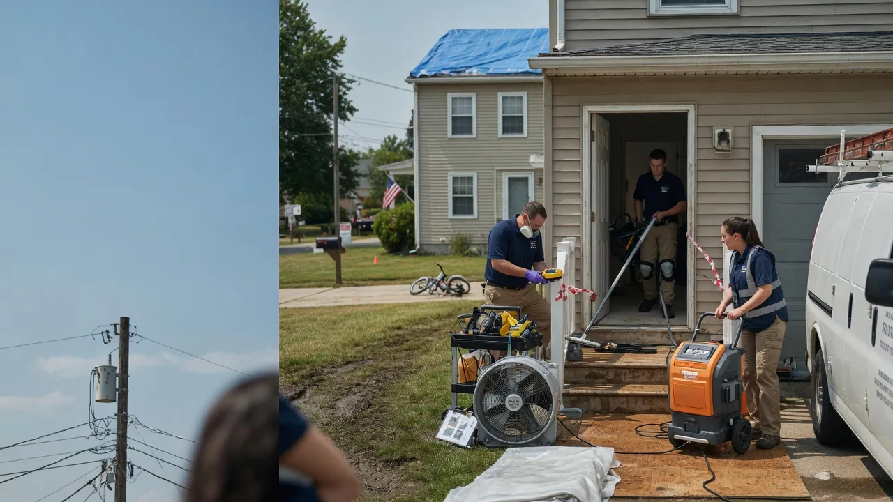 Water Damage Repair in Montfort, WI near me